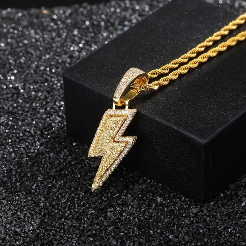 Lightning Pendant Necklace